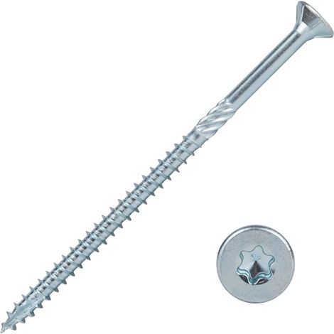 Vis pour panneaux d'aggloméré Galvanisé 5 x 90 mm Torx 25