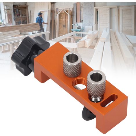 Le foret à double trou pour profilés en aluminium + foret étagé fraisé M6 est un outil de bricolage polyvalent adapté au perçage des profilés en aluminium des séries 20/30/40, utilisé pour le perçage (1/5)