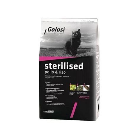 Golosi Cat Sterilizzato Pollo & Riso - 20 kg