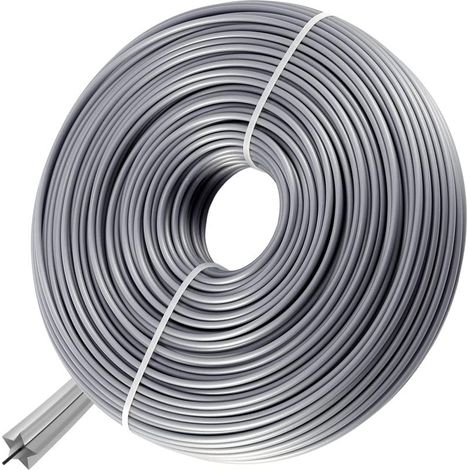 Mähfaden, verstärkter Schneidfaden, 2,0 mm x 50 m, 5-Kin Nylon-Trimmerfaden (1/5)