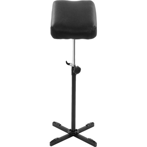 Reposabrazos, altura ajustable, diseño ergonómico, negro. (1/2)