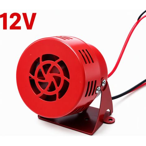 Avertisseur Sonore Voiture Moto – Sirène Haut-Parleur 12V à Son de Vent, pour Alerte de Raid Aérien et Usage Universel (1/4)