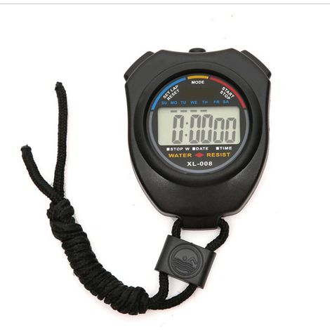 Chronomètre électronique multifonction portable avec écran numérique pour sport, baseball, natation (1/5)