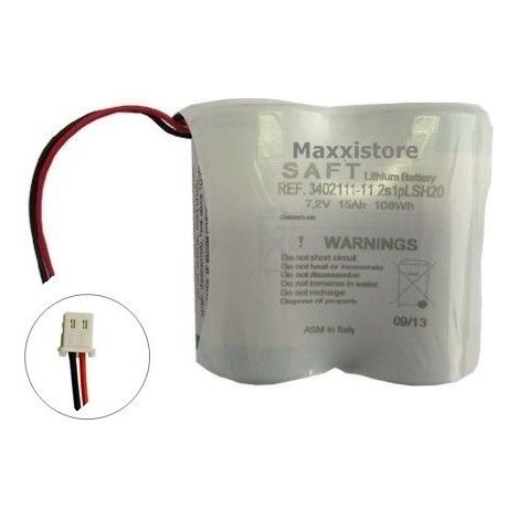 Batteria 7,2V 13 Ah compatibile allarme CSI Centro Sicurezza Italia CSI031003 - LT7213