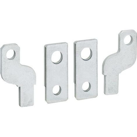 Kit 4 Attacchi Anteriori Divaricati Per X160 4P ( Hager Cod. Hya015H )