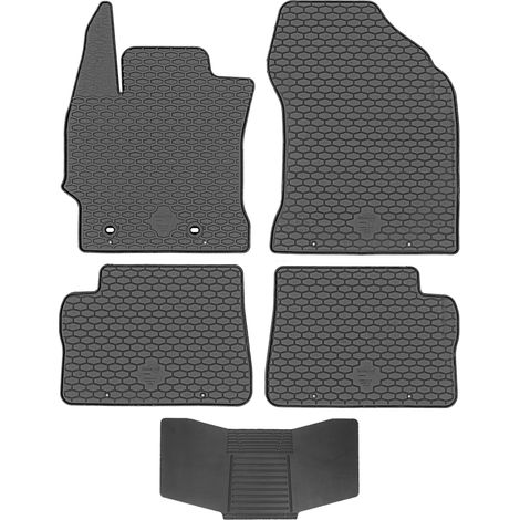 Tappetini DOMA 219524 + copritappeto 251992 - Toyota Auris II 2012-2018 / Toyota Corolla XI E160 E170 2012-2018 STOP. MONTATO TL conducente (1/5)