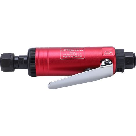 Meuleuse pneumatique droite 25 000 tr/min 90 PSI avec pince de 3 mm et 6 mm pour polissage style japonais (1/5)