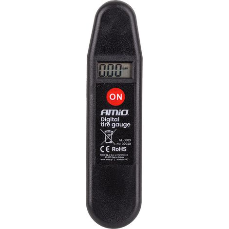 Manómetro digital 10 bar 3-150 PSI amio-02940 (1/5)