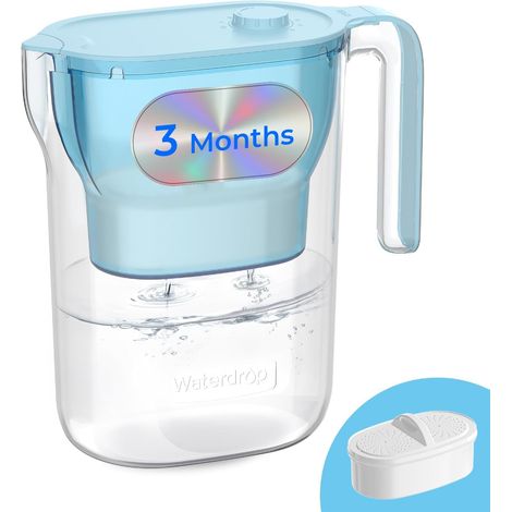 Carafe Filtrante, 2,5L, Filtre 3 Mois (1/5)