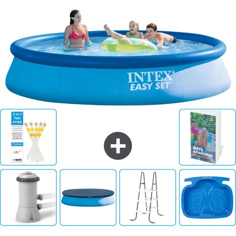 Easy Set Pool Rund - 396x84 cm - 7-teilig  S314 (1/5)