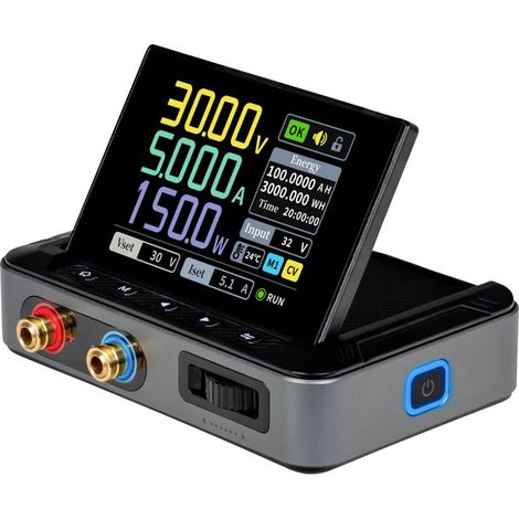 Alimentation de laboratoire réglable Joy-it PSM01150W 0 - 30 V 0 - 5 A 150 W USB-C, mâle DC 5.5 mm