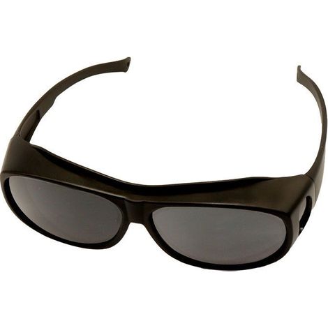 1 Paire Lunettes de soudure, Verres polycarbonate gris, Protection UV chocs poussière, Soudage électrique meulage (1/5)