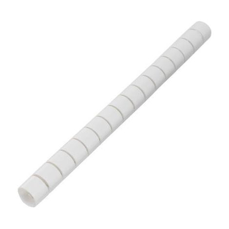 TRU COMPONENTS 1593715 TC-KL15BKZ-50M203 Guaina per cavi 25 mm (max) Bianco 20 m (1/2)