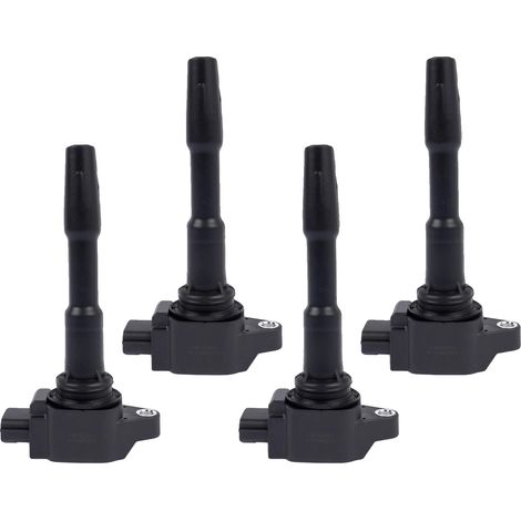 Bobina di accensione in lega ad alte prestazioni, adatta a motori 1.2 TCe, set di 4 bobine di accensione, compatibile con Dacia Duster e Nissan Pulsar, codice ricambio intercambiabile: 224332428R (1/5)