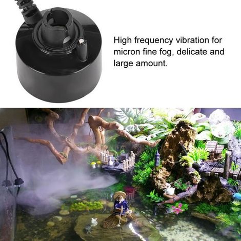1 Générateur De Brouillard À Ultrasons, Vibration Haute Fréquence, Faible Bruit, Pour Aquarium (1/4)