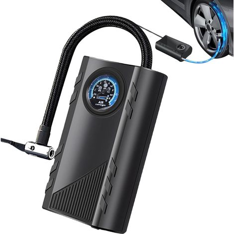 Compresseur d'air de gonflage de pneus, pompe à air portable (1/5)