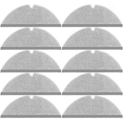 Lot de 10 lingettes de rechange pour balai Dreame D20 Plus / Dreame D20 : outil de nettoyage hygiénique pour sols et maison. (1/5)