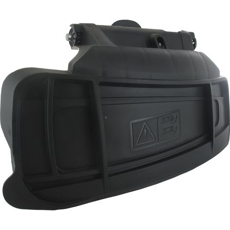 Carter éjection latérale GGP – Frein de sécurité – Pour terrains accidentés – Compatible avec tondeuses CASTELGARDEN