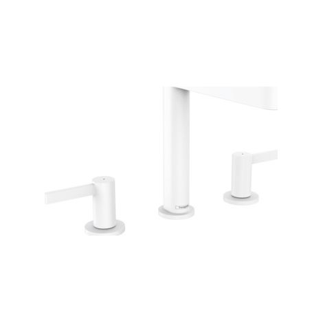 hansgrohe Finoris 3-Loch Waschtischarmatur 160 mit Push-Open (1/5)