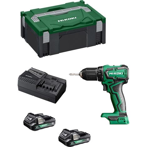 Trapano Avvitatore HIKOKI DS18DDWRZ (2 x 2,0 Ah + UC18YFSL + Valigetta HSCII) (1/5)