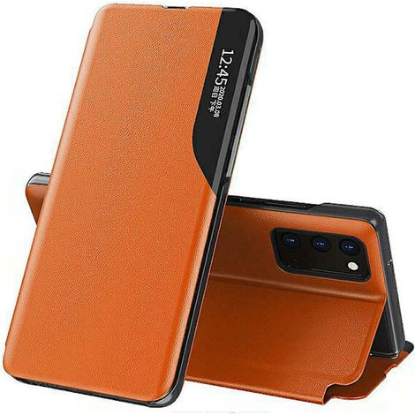 Smartphone a conchiglia per Samsung S22, modello arancione.