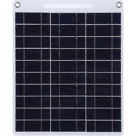 Kit de chargeur rapide portable 5V avec double port USB et panneau solaire 60W pour recharge d'urgence en extérieur et chargeur de téléphone portable de voyage kns (1/5)