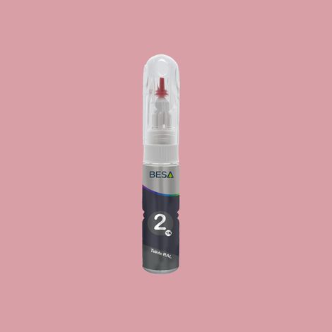 Stylo retouche peinture Rose Clair RAL 3015 Satin