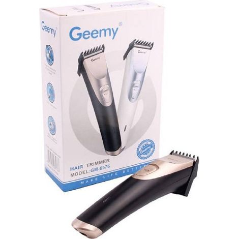 MaxTech - Taglia Capelli Barba Professionale Ricaricabile Elettrico Cordless Geemy Gm-6576 - (1/5)