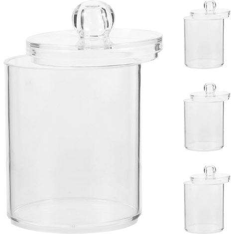 4er Set Organizer Boxen mit Deckel für Kleinteile großes