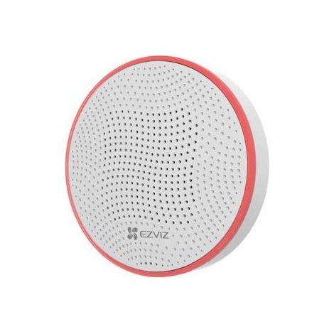Ezviz OB03636 T9C Sirena Wireless da Esterno 90-105 dB IP54 ZigBee 3.0 per Centralina A3 colore Bianco (1/5)