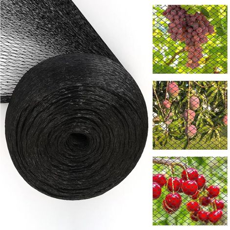 Schutznetz für Teiche und Balkone, 4 x 6 m, bietet Schutz für Obstbäume und Teiche, ideal für Gartenbesitzer.