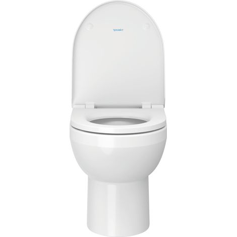 Duravit No.1 Stand-WC Set, inklusive WC-Sitz, 370x480mm, weiß (1/5)