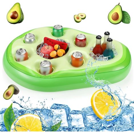 Support à boissons flottant adapté aux piscines, bars flottants, supports à boissons pour spas, accessoires pour piscines gonflables (1/5)
