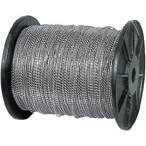 FILO SPIRALINO ZINCATO PER SIGILLO DI PIOMBO GR 1000 MT 560 (28535)