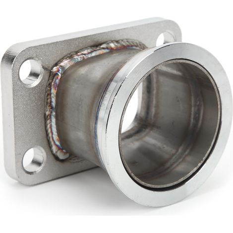 Adaptateur de bride turbo T3 4 trous vers V-Band 2,5 pouces en acier inoxydable pour conversion (1/5)