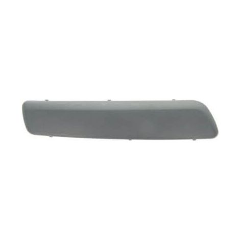 Moulure de pare-choc arrière droite noire Renault Clio 3 phase 1 2005-2009