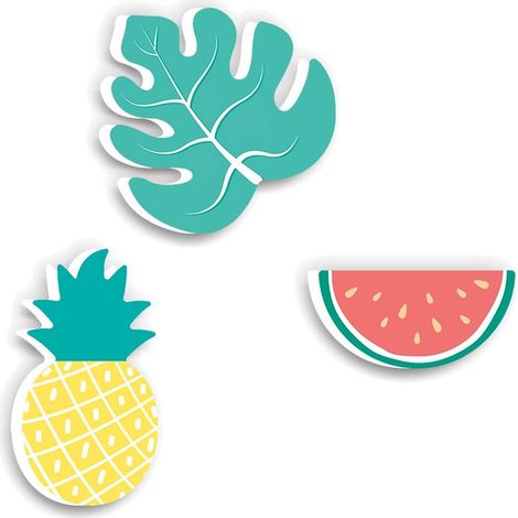 3 crochets patères enfants - Ananas Pastèque (1/3)