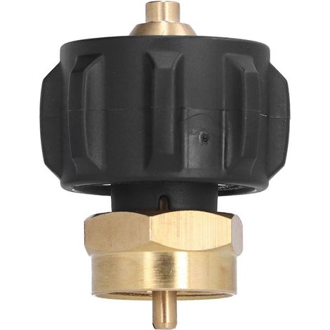 Adaptateur de remplissage pour bouteille de propane 1/4 po, raccord femelle QCC1 (1/5)