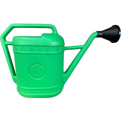 Innaffiatoio in PVC da giardino beccuccio lungo e doccetta 6 Litri per piante 6 Litri (1/5)