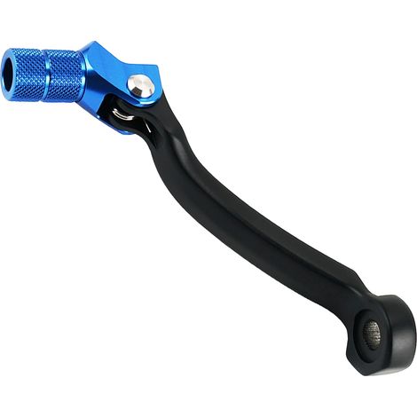 Palanca del pedal de freno, diseño ajustable, aluminio ligero, palanca de cambios azul (1/2)