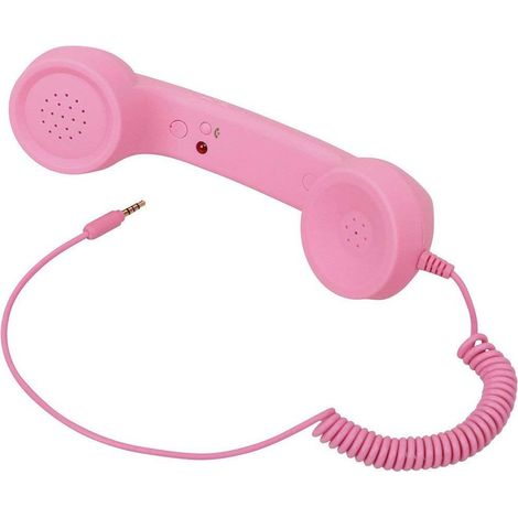 Combiné téléphonique rétro classique 3,5 mm avec micro récepteur d'appel pour smartphone (1/5)