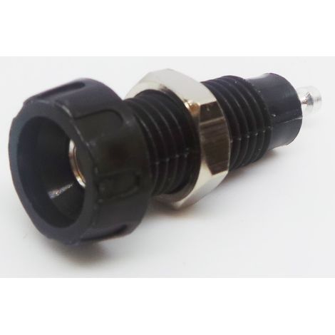 Fiche banane RS PRO Noir Femelle 10A 50V