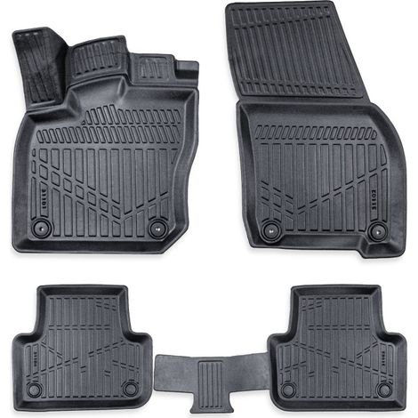 Komplettset (4 Stück) 3D-Gummifußmatten für den Innenraum Erpassan - VW TIGUAN III 2024+