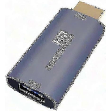 Carte d'acquisition vidéo Z51 USB femelle vers HDMI 4K mâle, adaptée à la diffusion en direct sur PC. (1/5)