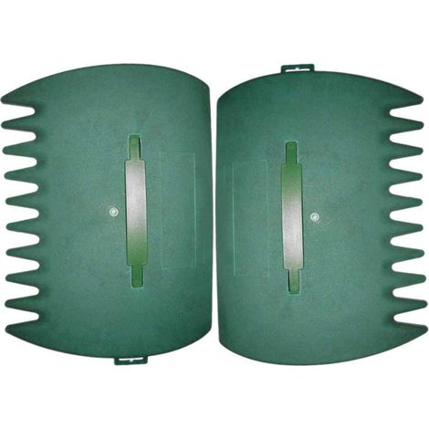 Rastrillo de hojas, rastrillo manual de dos piezas para avellanos, recoge rápidamente hojas caídas, pala para hojas de jardín y patio, rastrillo manual para recoger hojas, recortes de césped y basura