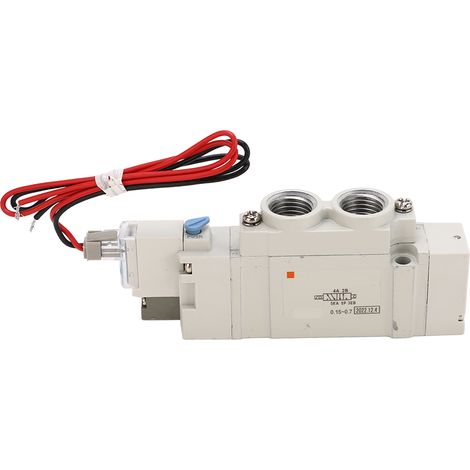 Électrovanne pneumatique à commande électrique 5/2 voies pour automatisme industriel (1/5)