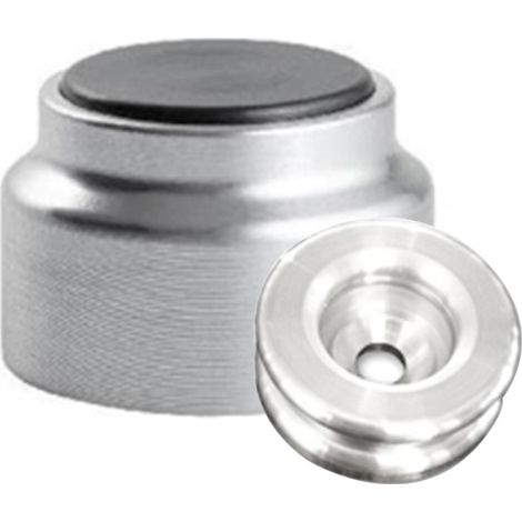Kit de Fixation : Rondelle multi-matériaux Alu + Support métal Alu Noir - L'Attachante (1/5)