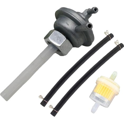 Robinet d'arrêt sous vide de qualité industrielle pour carburant, accessoires de moto, convient pour carburant de 50 cc et 150 cc (1/4)