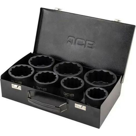 JCB Accesorios de Impacto 12K 1" 7 piezas (46-75mm)