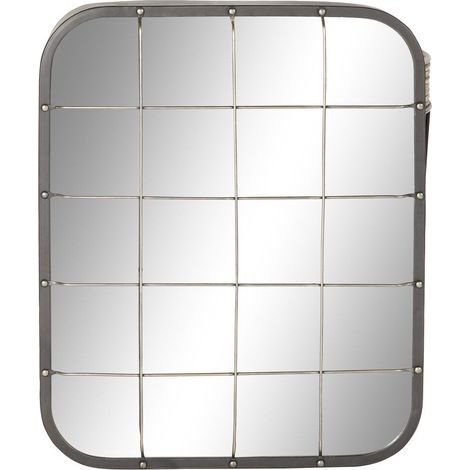 Item DKD Home Decor Miroir mural Noir Doré 45.5x7.5x55 cm (1/3)